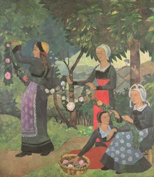 La Guirlande de roses, c.1898